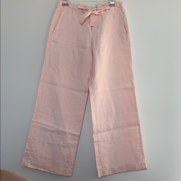 2/$90 FRENCH CONNECTION wide leg linen pants - Picture 4 of 6